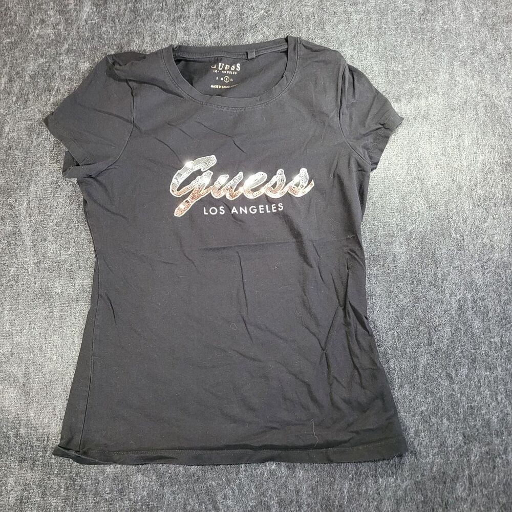 Guess Men's Black T-shirt